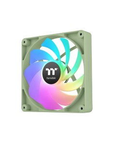 Thermaltake Matcha Green CT120 Carcasa del ordenador Ventilador 12 cm Gris 2 pieza(s)