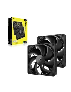 Corsair iCUE LINK RX140 Carcasa del ordenador Ventilador 14 cm Negro 2 pieza(s) 2