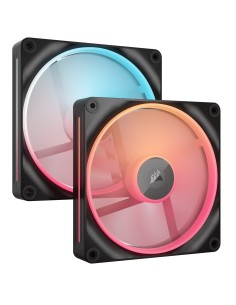 Corsair iCUE LINK LX140-R RGB Carcasa del ordenador Ventilador 14 cm Negro 2 pieza(s)