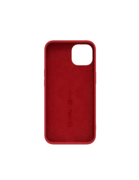 Celly Cromo funda para teléfono móvil 15,5 cm (6.1") Rojo