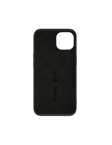 Celly Cromo funda para teléfono móvil 17 cm (6.7") Negro