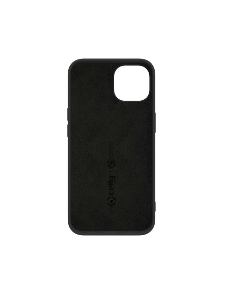 Celly Cromo funda para teléfono móvil 17 cm (6.7") Negro