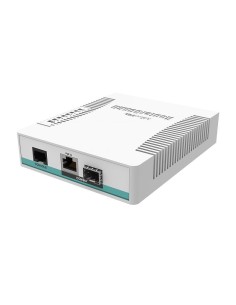 Mikrotik CRS106-1C-5S switch Gigabit Ethernet (10 100 1000) Energía sobre Ethernet (PoE) Blanco 2