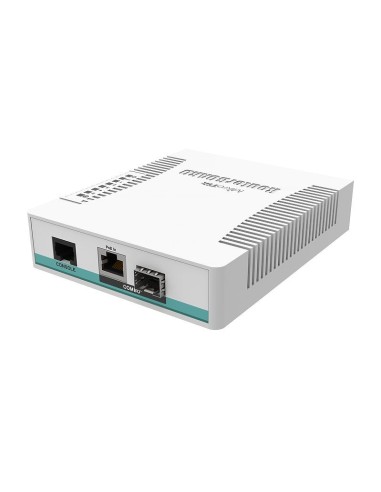 Mikrotik CRS106-1C-5S switch Gigabit Ethernet (10 100 1000) Energía sobre Ethernet (PoE) Blanco