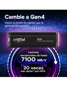 Crucial P310 1 TB M.2 PCI Express 4.0 NVMe 2