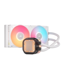 Corsair iCUE LINK TITAN 240 RX LCD Procesador Sistema de refrigeración líquida todo en uno 12 cm Blanco 1 pieza(s) 2
