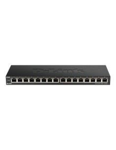 D-Link DGS-1016S switch No administrado Gigabit Ethernet (10 100 1000) Negro 2