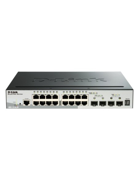 D-Link DGS-1510-52XMP Gestionado L3 Gigabit Ethernet (10 100 1000) Energía sobre Ethernet (PoE) Negro