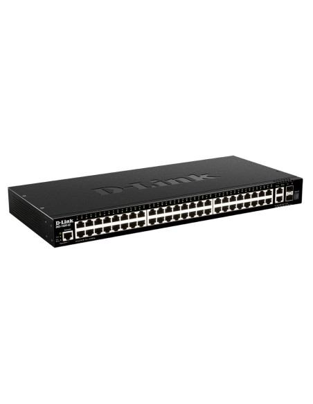 D-Link DGS-1520-52 E switch Gestionado L3 10G Ethernet (100 1000 10000) 1U Negro