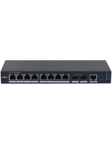 Dahua Technology SG4010-2F Gestionado L2 Gigabit Ethernet (10 100 1000) Negro