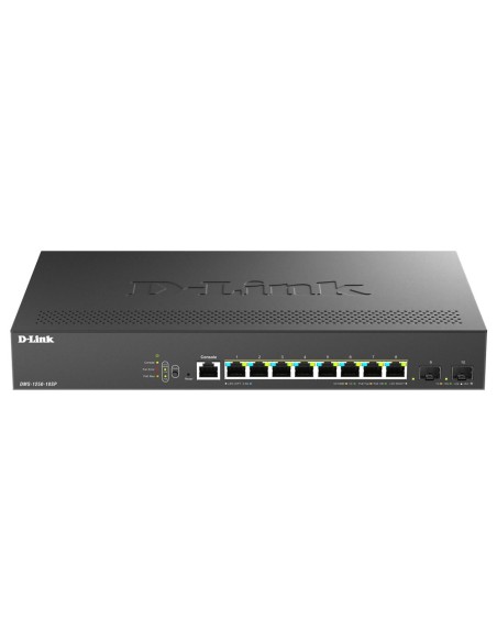 D-Link DMS-1250-10SP E switch Gestionado 2.5G Ethernet (100 1000 2500) Energía sobre Ethernet (PoE) Negro
