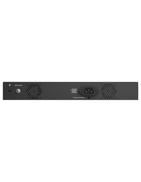 D-Link DMS-1250-10SP E switch Gestionado 2.5G Ethernet (100 1000 2500) Energía sobre Ethernet (PoE) Negro