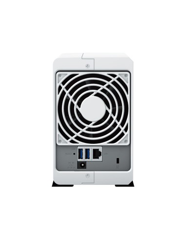 Synology DiskStation DS223J servidor de almacenamiento NAS Escritorio Realtek RTD1619B 1 GB DDR4 0 TB DiskStation Manager Blanco