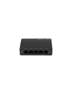 Lanberg DSP3-1005-60W switch No administrado Gigabit Ethernet (10 100 1000) Energía sobre Ethernet (PoE) Negro