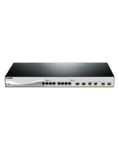 D-Link DXS-1210-12TC E switch Gestionado L2 10G Ethernet (100 1000 10000) 1U Negro, Plata 2