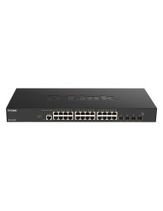 D-Link DXS-1210-28T switch Gestionado L2 L3 10G Ethernet (100 1000 10000) 1U Negro
