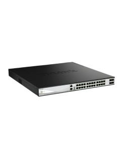 D-Link DXS-3130-28P switch Gestionado L3 10G Ethernet (100 1000 10000) Energía sobre Ethernet (PoE) Negro