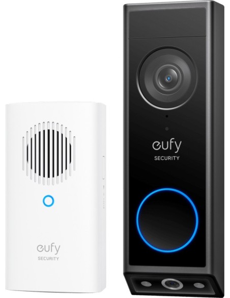 Eufy Security Video Doorbell E340, cámara doble con sistema de control de entregas, 2K Full HD y visión nocturna a color, por