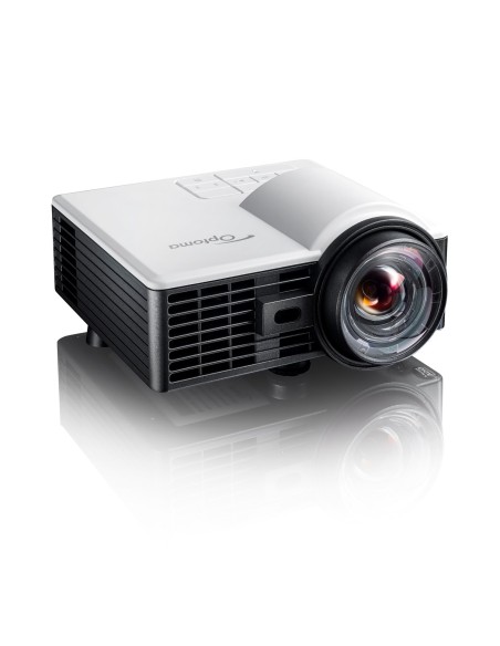 Optoma ML1050STi Proyector de corto alcance 535 lúmenes ANSI DLP WXGA (1280x800) 3D Negro, Blanco