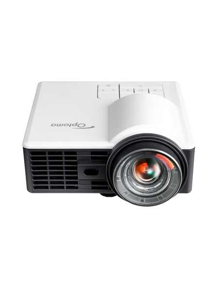 Optoma ML1050STi Proyector de corto alcance 535 lúmenes ANSI DLP WXGA (1280x800) 3D Negro, Blanco