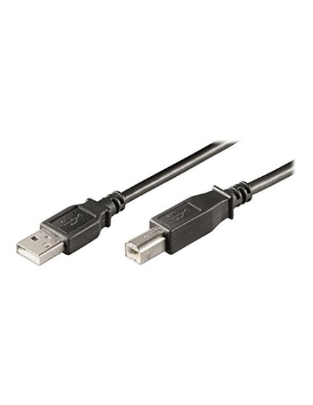 Ewent EC1003 cable USB USB 2.0 1 m USB B USB A Negro