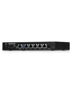 Ubiquiti EdgeRouter 6P router Gigabit Ethernet Negro 2