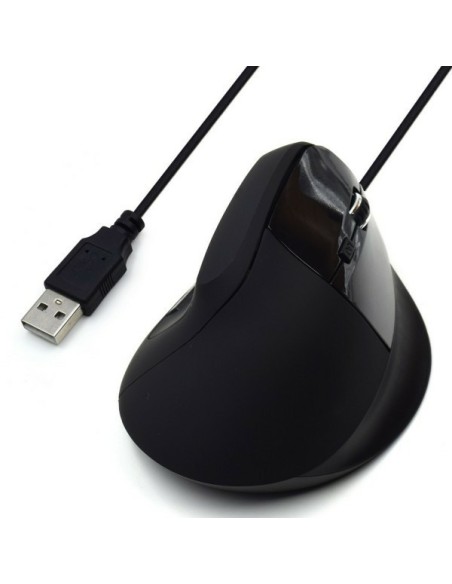 Ewent EW3157 ratón Oficina mano derecha USB tipo A Óptico 1800 DPI