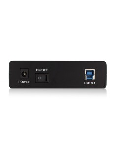 Ewent EW7056 caja para disco duro externo Caja de disco duro (HDD) Negro 3.5" 2