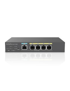 EnGenius EXT1105P switch Gestionado L2 Gigabit Ethernet (10 100 1000) Energía sobre Ethernet (PoE) Negro