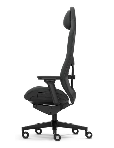 Fractal Design FD-CH-RE1F-01 silla para videojuegos Silla para videojuegos de PC Asiento acolchado Negro