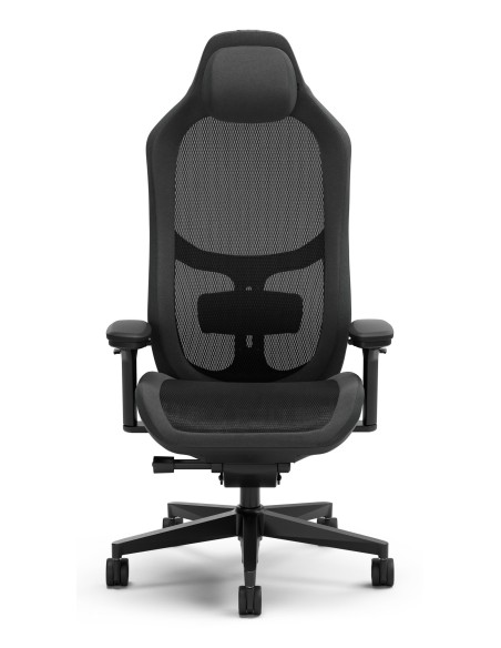 Fractal Design FD-CH-RE1M-01 silla para videojuegos Silla para videojuegos de PC Asiento acolchado Negro