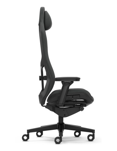 Fractal Design FD-CH-RE1M-01 silla para videojuegos Silla para videojuegos de PC Asiento acolchado Negro