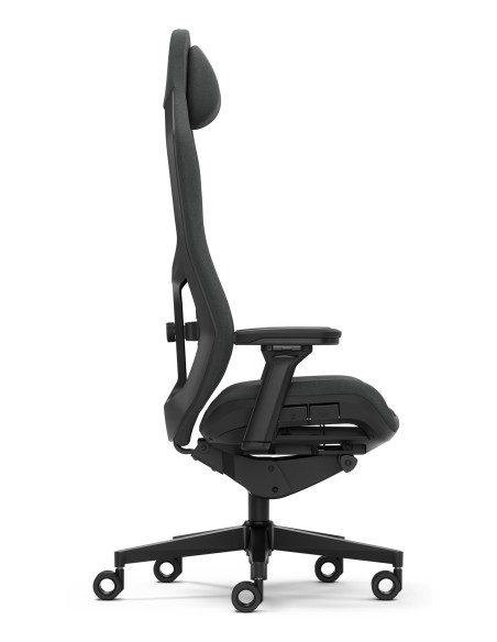 Fractal Design FD-CH-RE1M-01 silla para videojuegos Silla para videojuegos de PC Asiento acolchado Negro