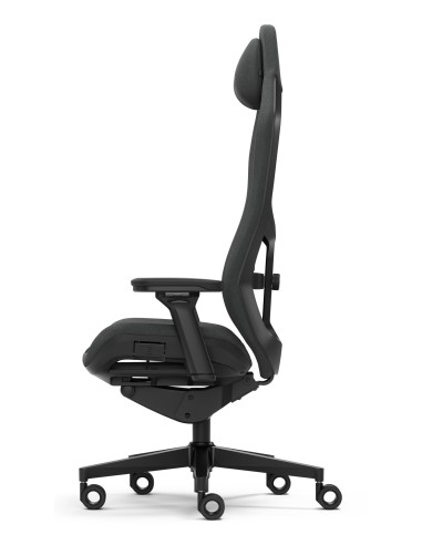 Fractal Design FD-CH-RE1M-01 silla para videojuegos Silla para videojuegos de PC Asiento acolchado Negro
