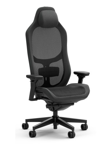 Fractal Design FD-CH-RE1M-01 silla para videojuegos Silla para videojuegos de PC Asiento acolchado Negro