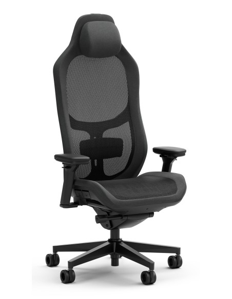 Fractal Design FD-CH-RE1M-01 silla para videojuegos Silla para videojuegos de PC Asiento acolchado Negro
