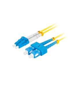 Lanberg FO-SULU-SD11-0010-YE Cable de fibra óptica e InfiniBand 1 m SC LC Amarillo 2