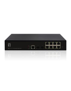 LevelOne GEL-1061 switch Gestionado L2 Gigabit Ethernet (10 100 1000) Negro