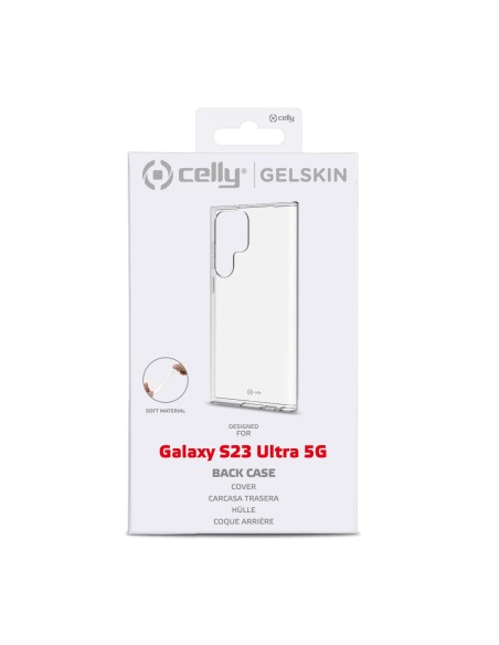 Celly GELSKIN1033 funda para teléfono móvil 17,3 cm (6.8") Transparente