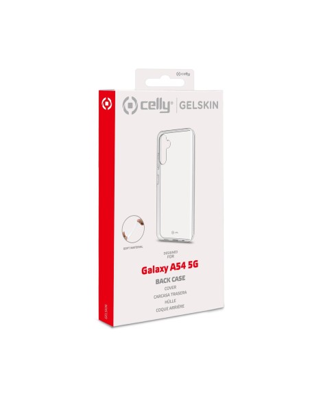 Celly GELSKIN funda para teléfono móvil 16,3 cm (6.4") Transparente