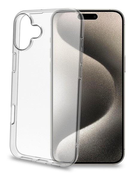 Celly GELSKIN1080 funda para teléfono móvil 17 cm (6.7") Transparente