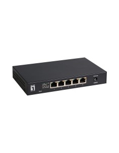 LevelOne GEU-0525 switch No administrado 2.5G Ethernet (100 1000 2500) Negro