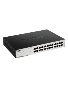 D-Link GO-SW-24G No administrado L2 Gigabit Ethernet (10 100 1000) 1U Negro 2