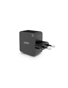 Urban Factory GPS65UF adaptador e inversor de corriente Interior 65 W Negro 2