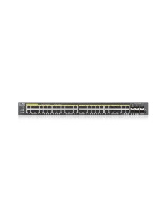 Zyxel GS2220-50HP-EU0101F switch Gestionado L2 Gigabit Ethernet (10 100 1000) Energía sobre Ethernet (PoE) Negro 2