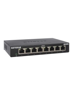 NETGEAR GS308-300PES switch No administrado L2 Gigabit Ethernet (10 100 1000) Negro 2
