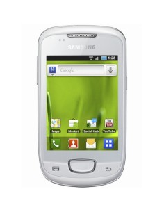 Samsung Galaxy Mini GT-S5570 7,98 cm (3.14") SIM única Android 2.2 1200 mAh Blanco