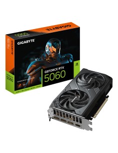 GIGABYTE GeForce RTX 5060 WINDFORCE MAX OC 8G Tarjeta Gráfica – 8 GB GDDR7, 128 bits, PCI-E 5.0, 2512 MHz Frecuencia del