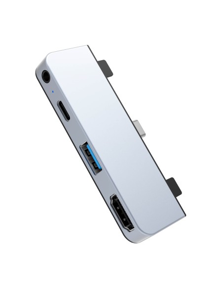 HYPER HD319E-SILVER estación dock para móvil Tableta Plata