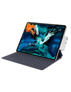 HYPER HD319E-SILVER estación dock para móvil Tableta Plata 2